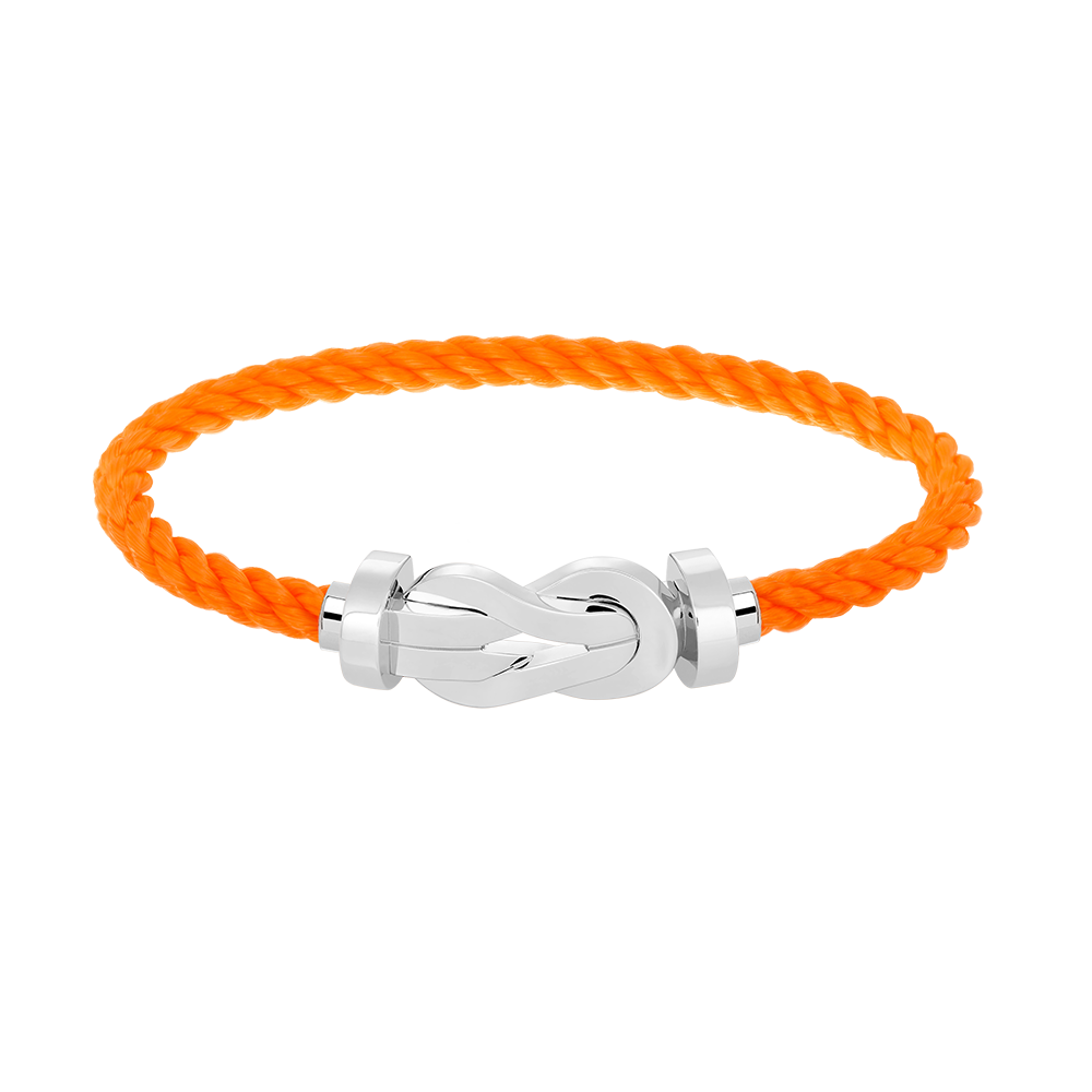 [AuraEcho]CHANCE LARGE 8 FIGURE BUCKLE NO DIAMOND BRACELET SILVER