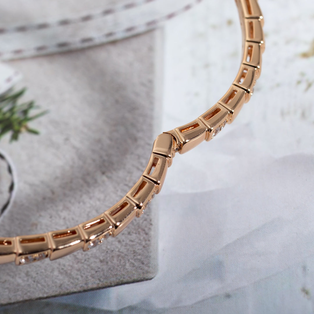 [AuraEcho]SERPENTI BRACELET PINK GOLD DIAMOND