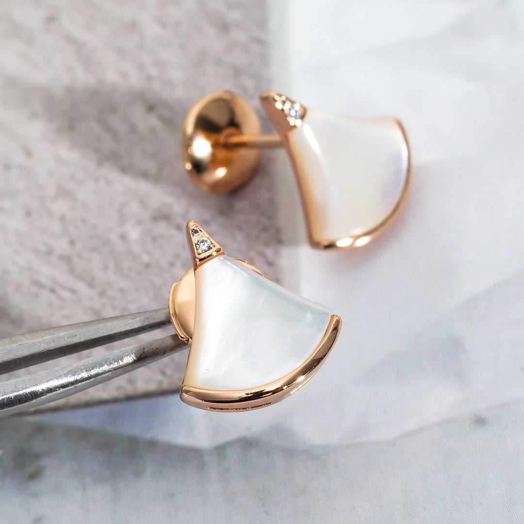 [AuraEcho]DIVAS DREAM EARRINGS PINK GOLD