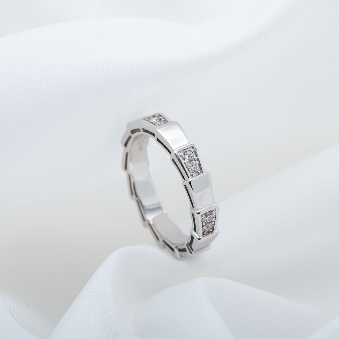 [AuraEcho]SERPENTI RING SILVER  3MM