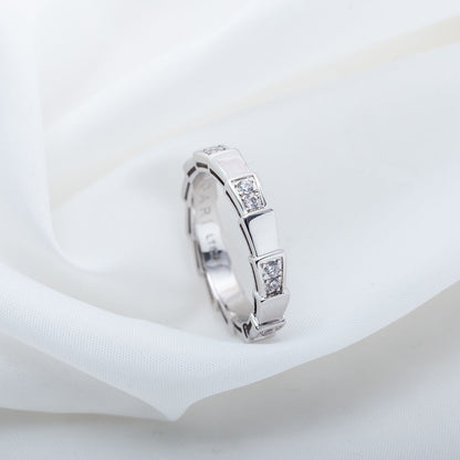 [AuraEcho]SERPENTI RING SILVER  3MM