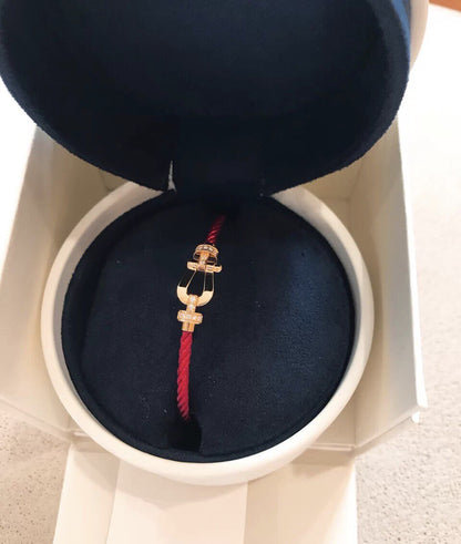 [AuraEcho]FORCE 10 HALF DIAMOND PINK GOLD RED CORDERI LARGE AND MEDIUM MODEL