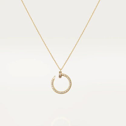 [AuraEcho]JUSTE NECKLACE GOLD DIAMONDS