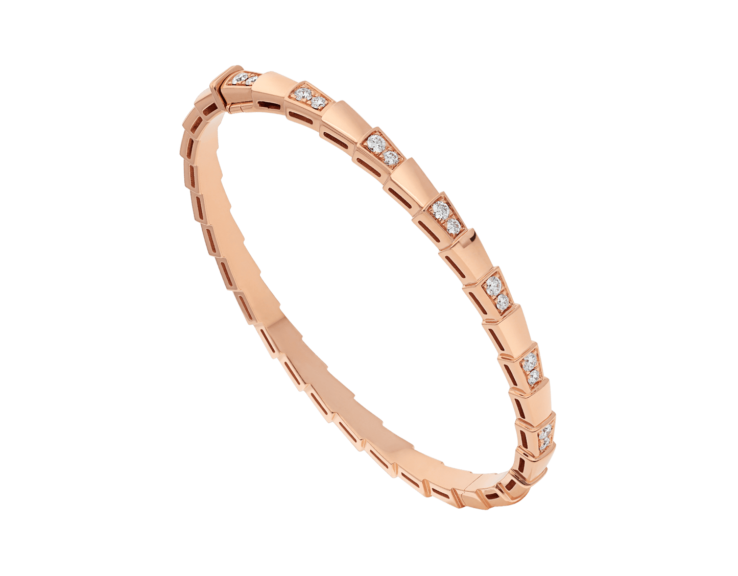 [AuraEcho]SERPENTI SMALL BRACELET PINK GOLD DIAMOND