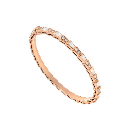 [AuraEcho]SERPENTI BRACELET PINK GOLD MOP DIAMOND