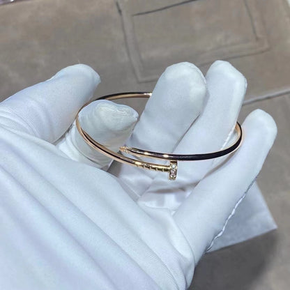 [AuraEcho]JUSTE BRACELET 2.5MM DIAMONDS