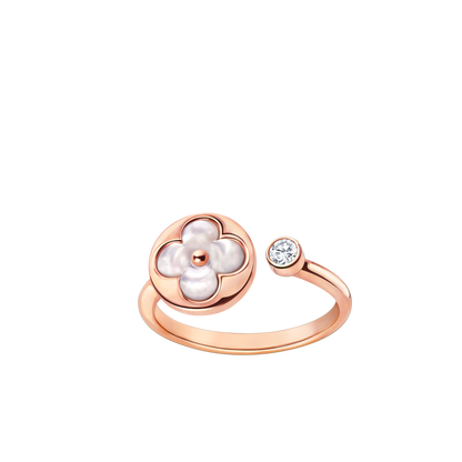 [AuraEcho]SUN 1 DIAMOND PINK MOP RING