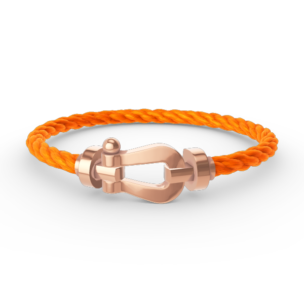 [AuraEcho]FORCE LARGE HORSESHOE NO DIAMOND BRACELET ROSE GOLD